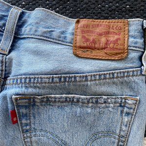 Classic Levi's 501 jeans - Light Blue Denim